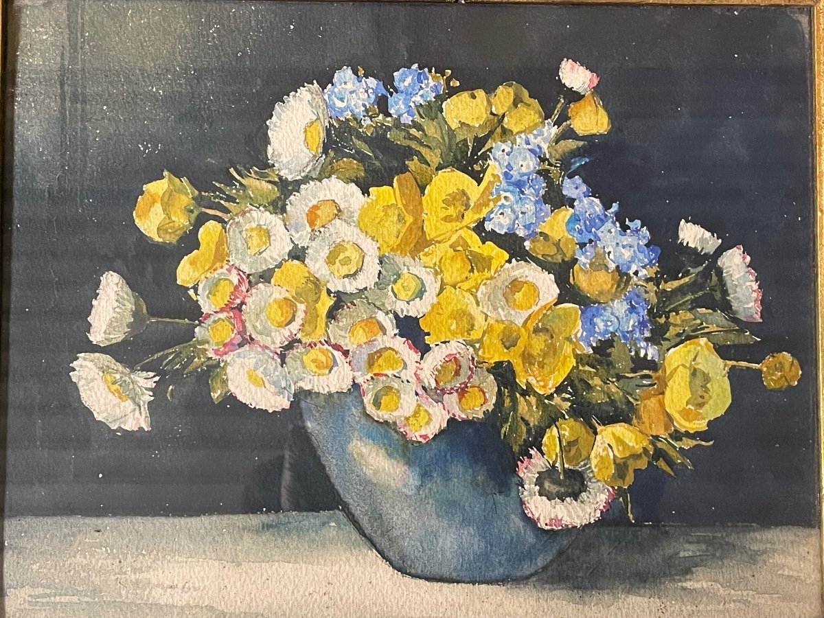 Bouquet De Fleurs « aquarelle »-photo-2