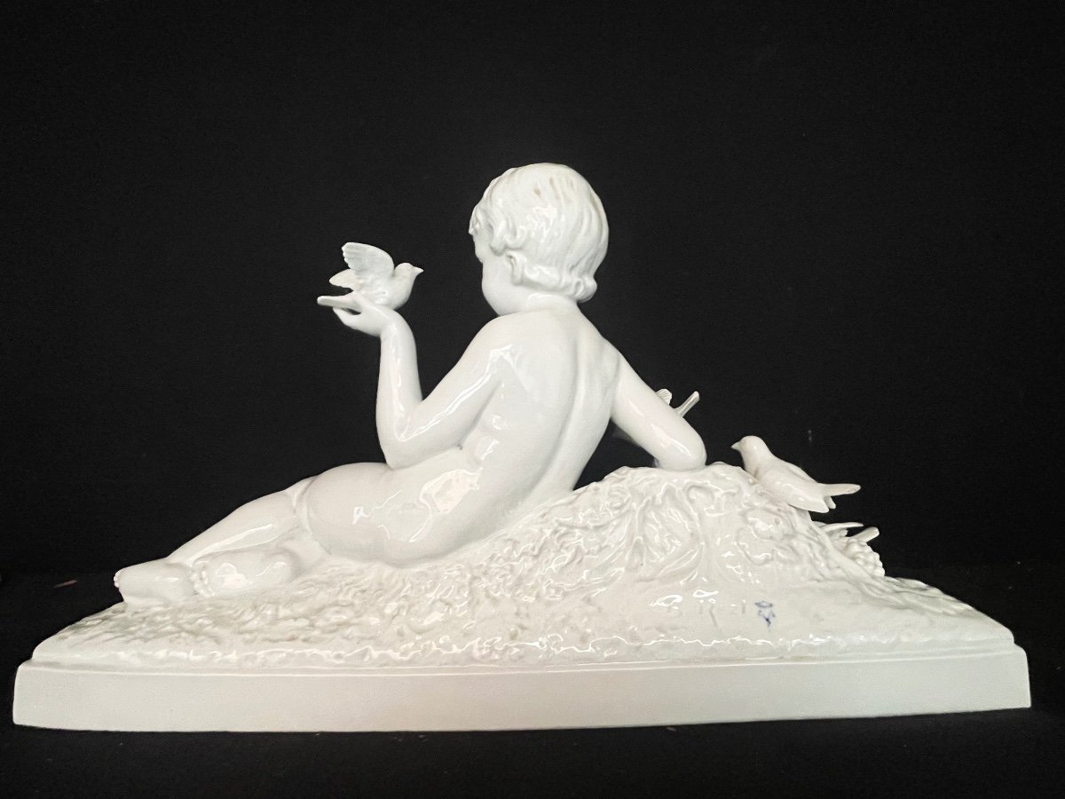 « bacchus Aux Colombes » Par B. Réal 1899-1965-photo-5