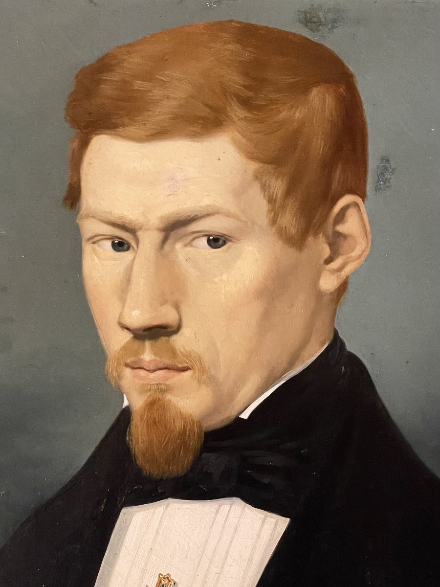 Portrait Of A Red-haired Man-photo-2