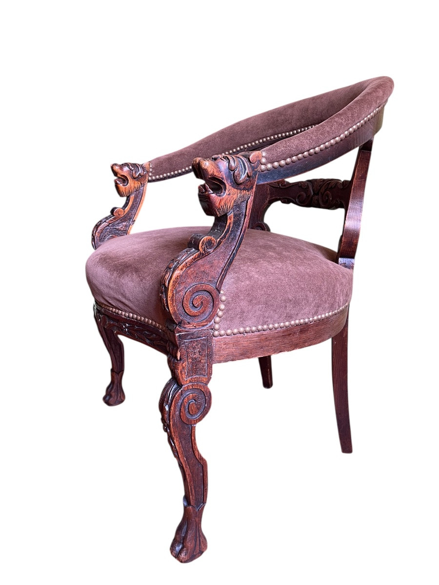 Antique Office Chair -photo-2