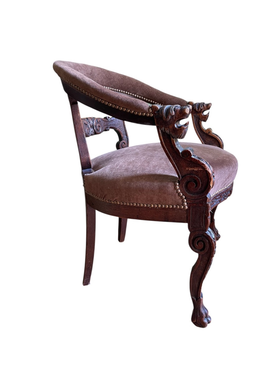 Antique Office Chair -photo-3