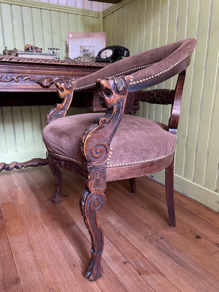 Antique Office Chair -photo-4