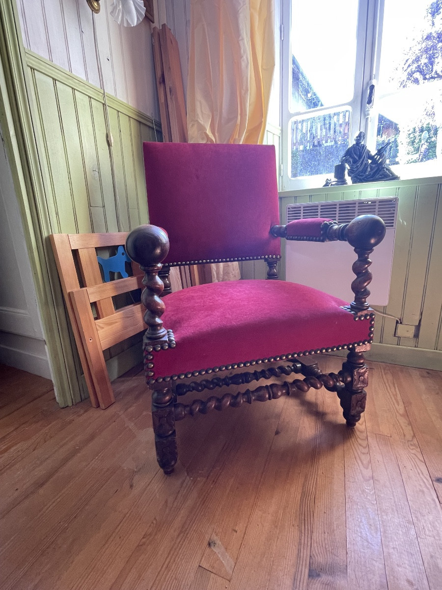 Antique L XIII Armchair 