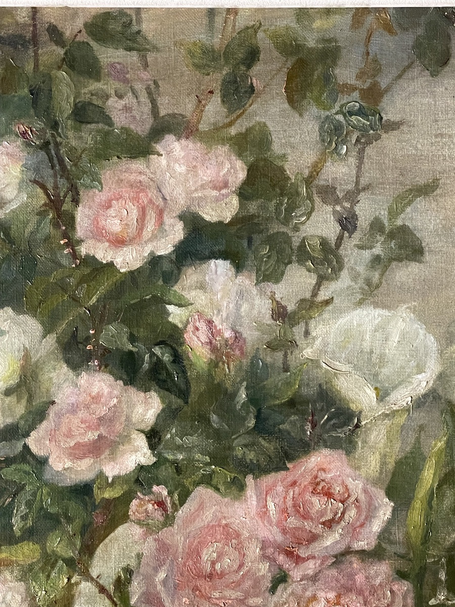 Antique Flower Painting -photo-5