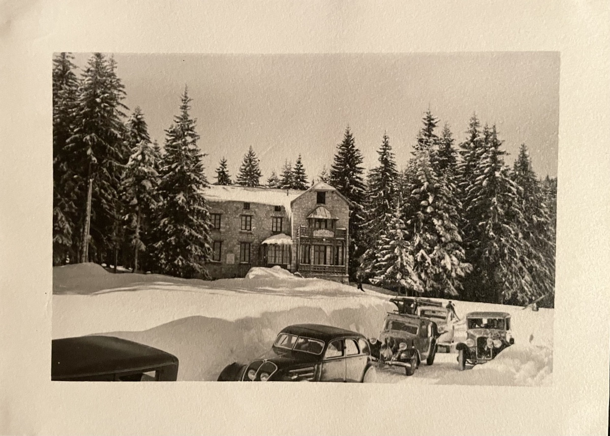 Photo ancienne « Chalet du col de porte »