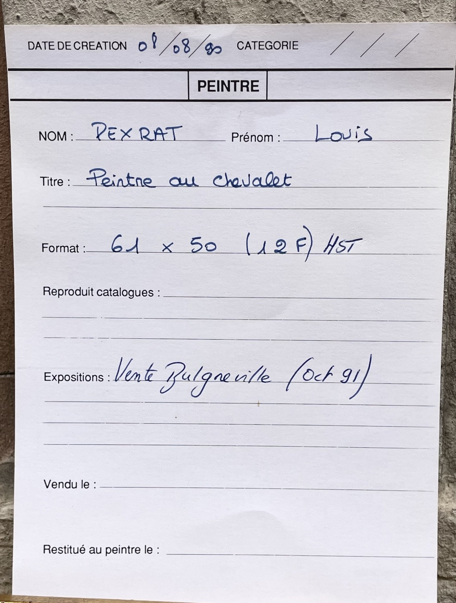 View Of Montmartre By Louis Peyrat-photo-7