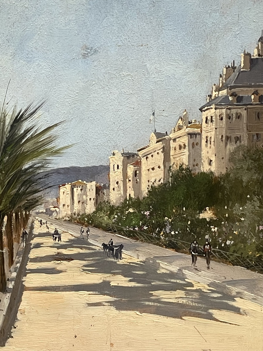 Galien Laloue “promenade Des Anglais”-photo-3