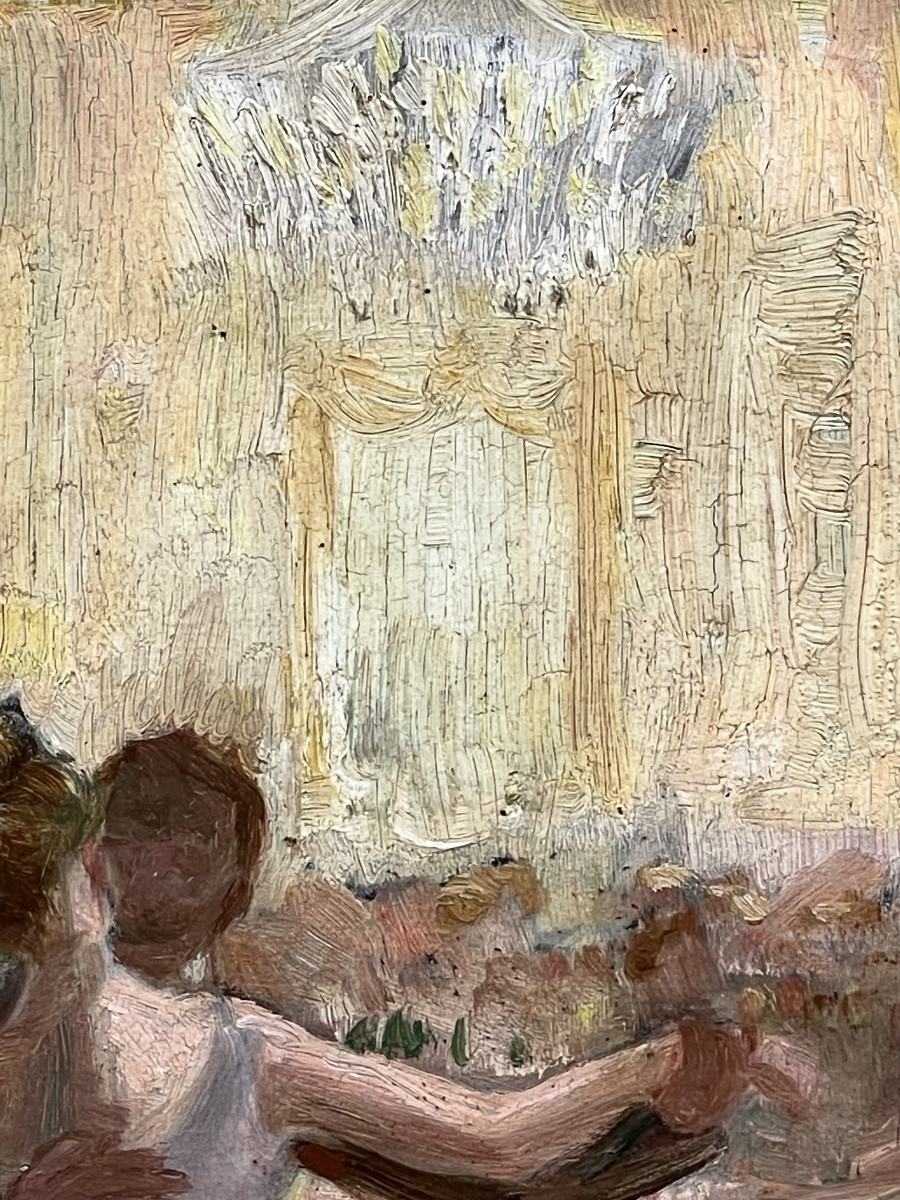 "the Ball" Old Painting -photo-1