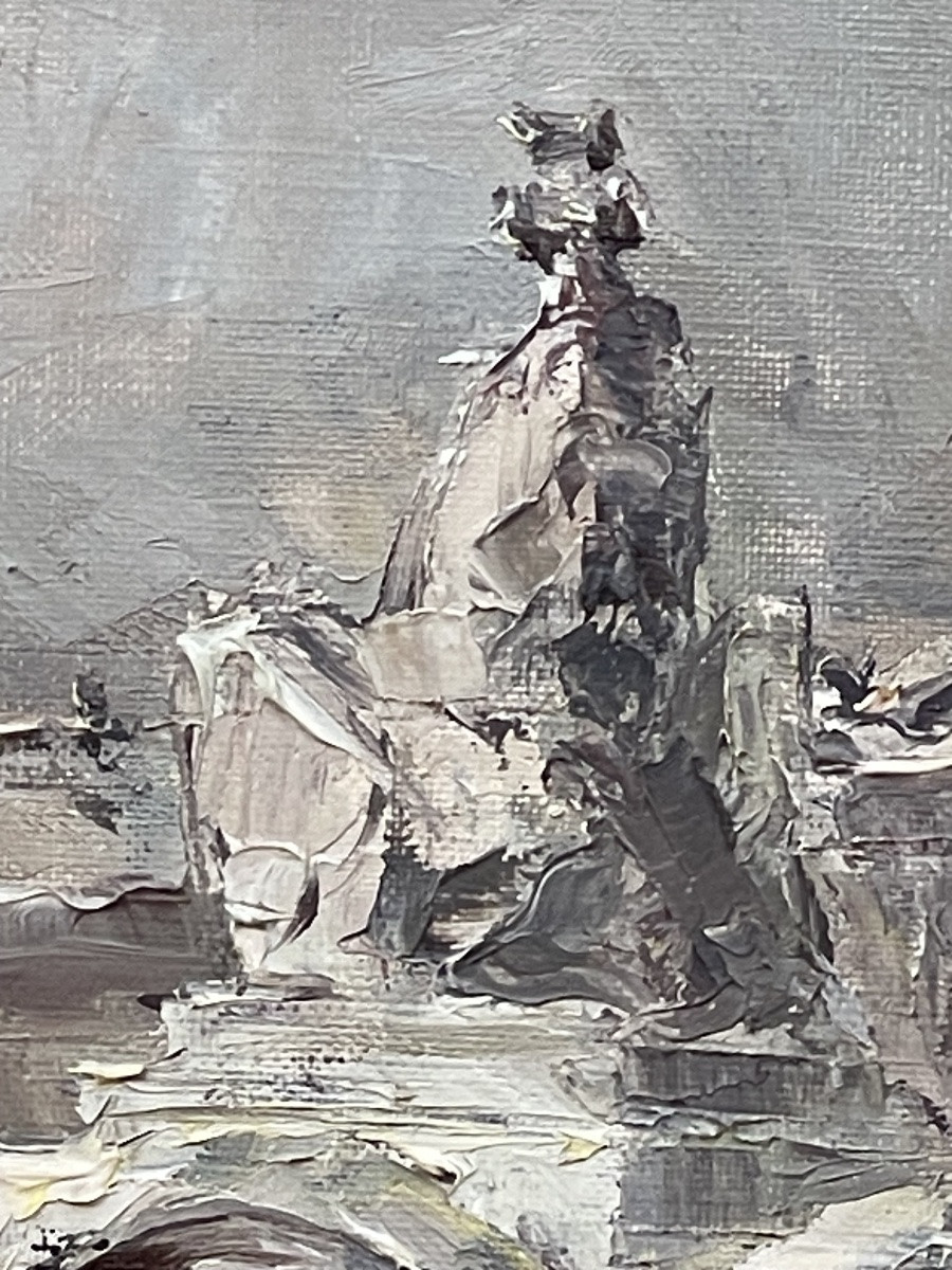 "the Place De La Concorde Under The Snow In  Paris"-photo-3