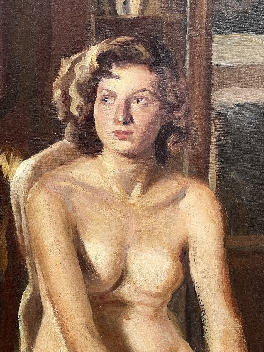 Nude Painting With Self-portrait-photo-2