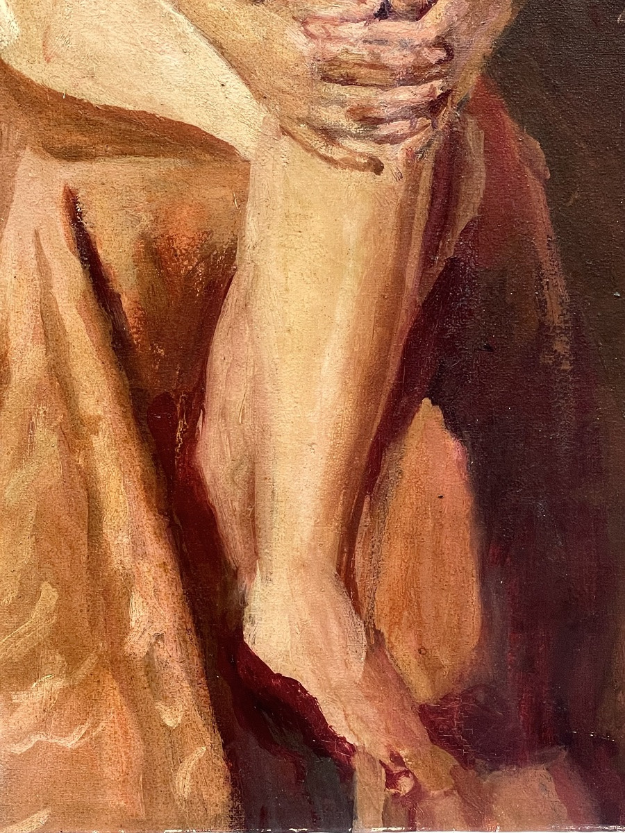Nude Painting With Self-portrait-photo-3