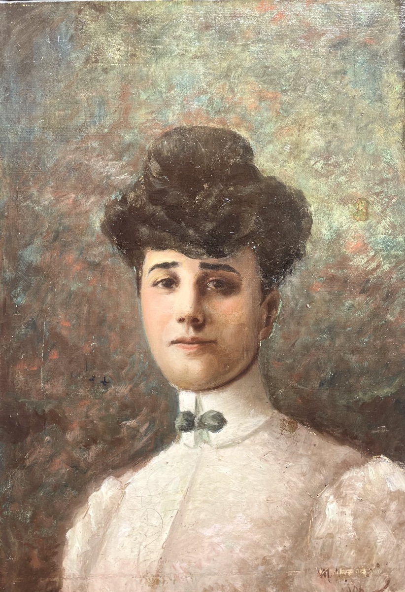 Portrait de femme élégante 