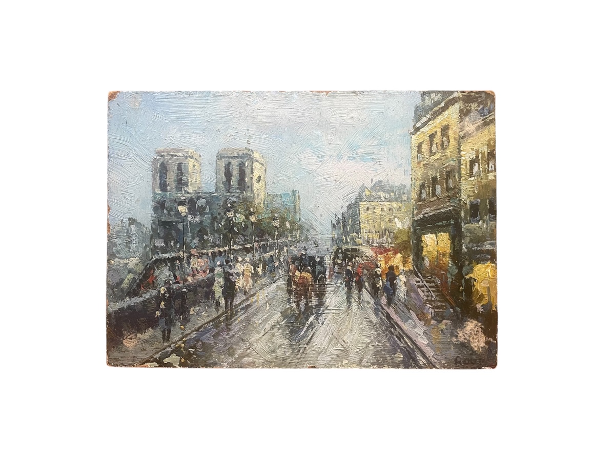 Notre Dame vue du quai des bouquinistes -photo-2