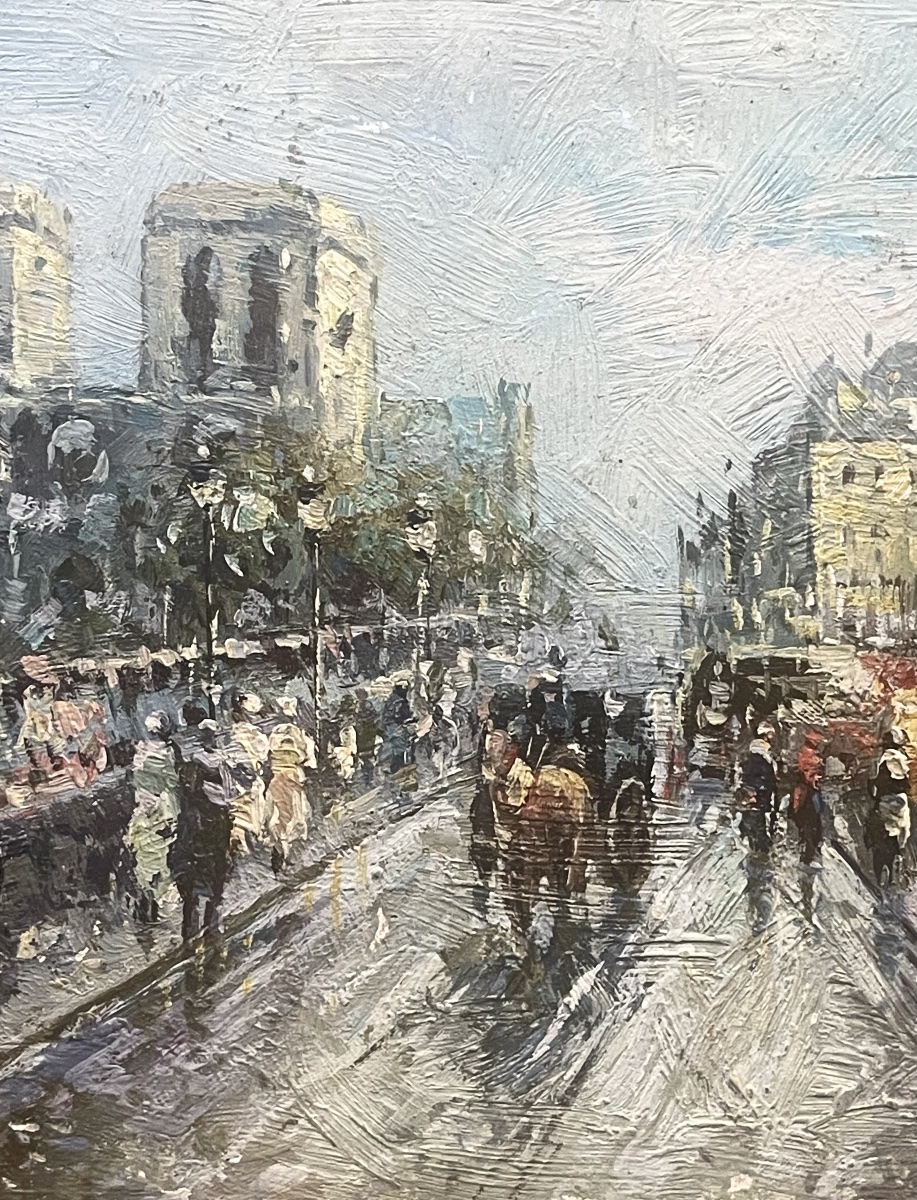 Notre Dame vue du quai des bouquinistes -photo-1