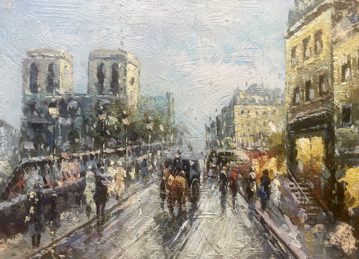 Notre Dame vue du quai des bouquinistes -photo-7