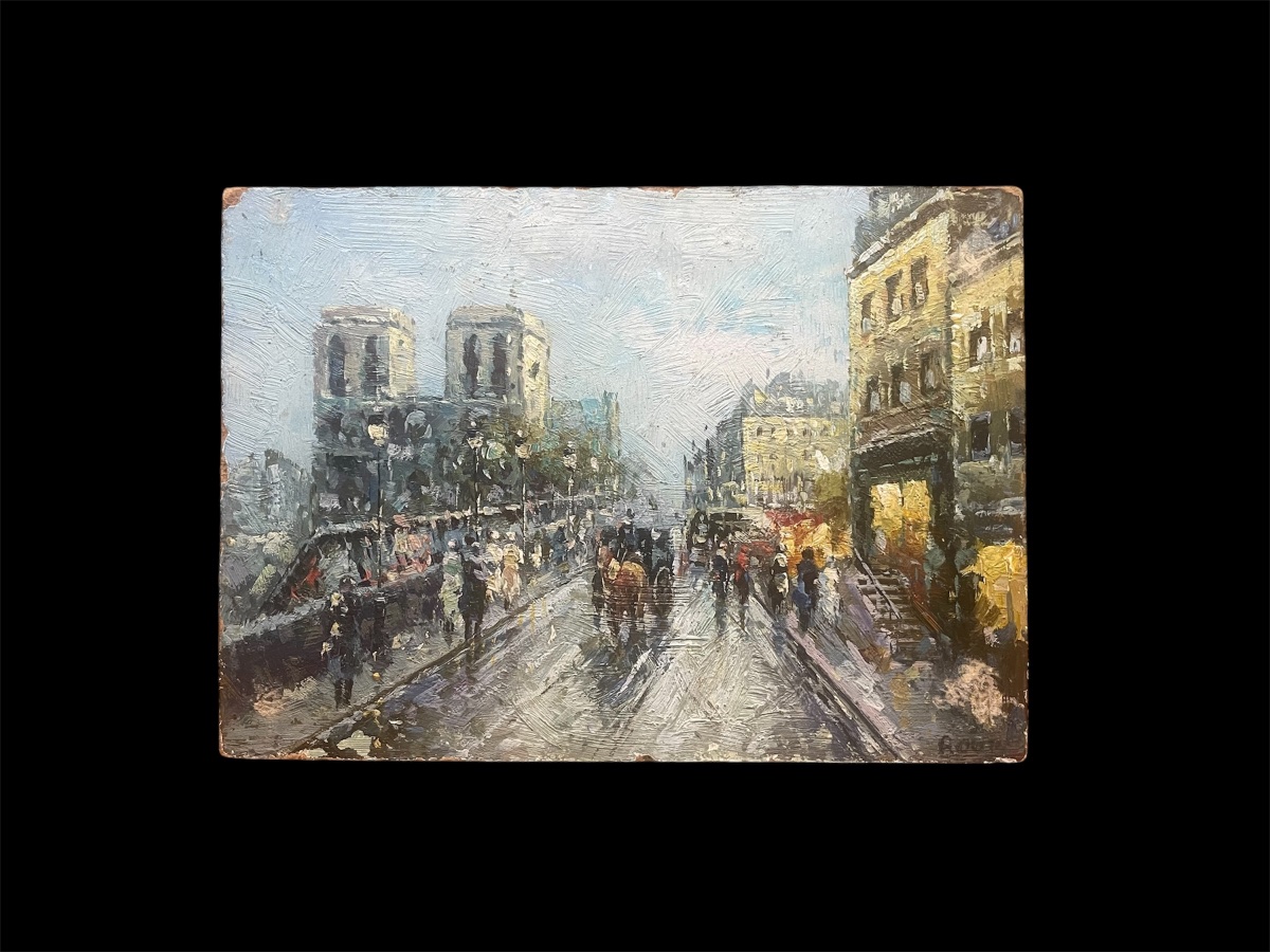 Notre Dame vue du quai des bouquinistes 