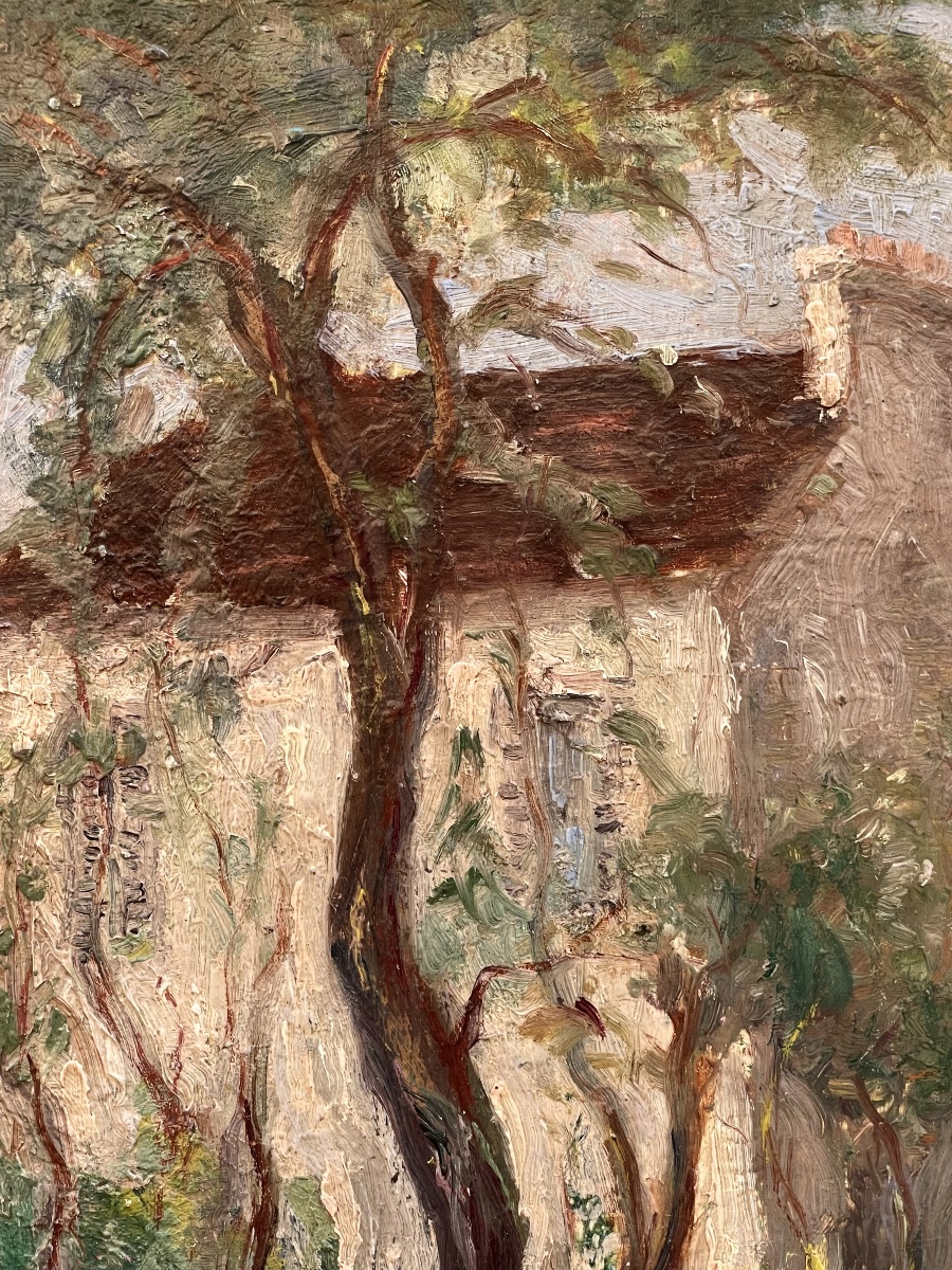 « Au fond du jardin » par Georges d’Espagnat-photo-3