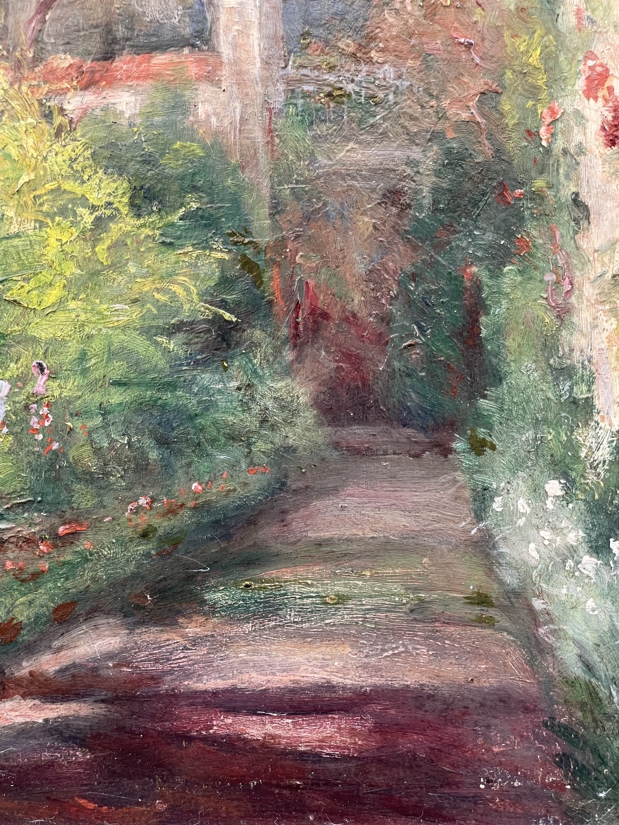 « Au fond du jardin » par Georges d’Espagnat-photo-3