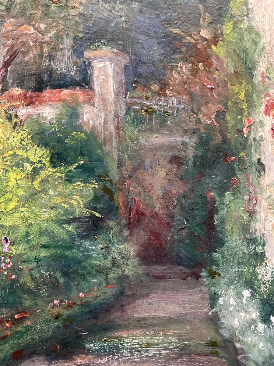 « Au fond du jardin » par Georges d’Espagnat-photo-6