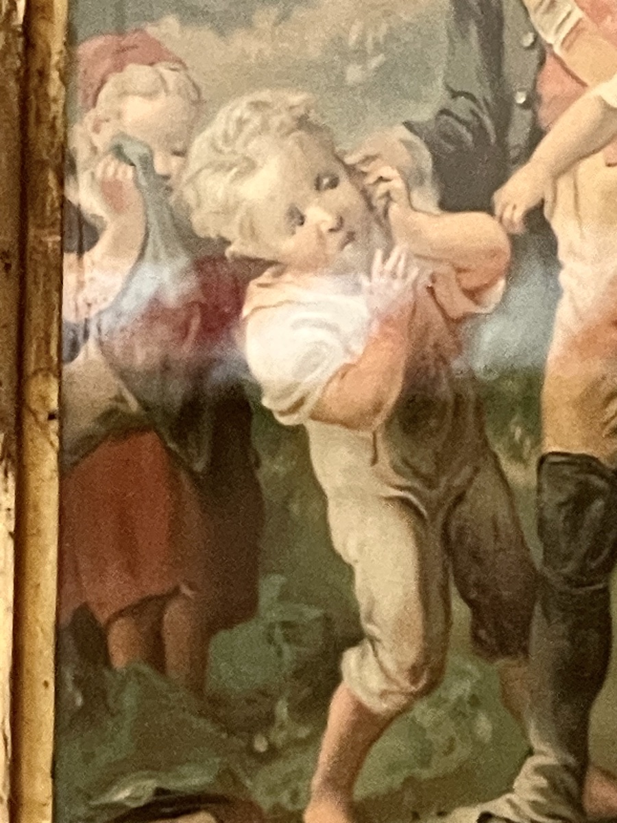 Paire de chromos anciens « les enfants terribles »-photo-4