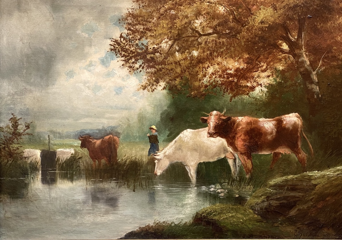 Ils Painting By Théodore Lévigne -photo-2