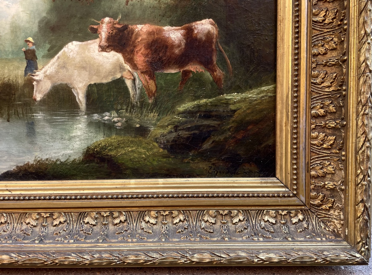 Ils Painting By Théodore Lévigne -photo-4