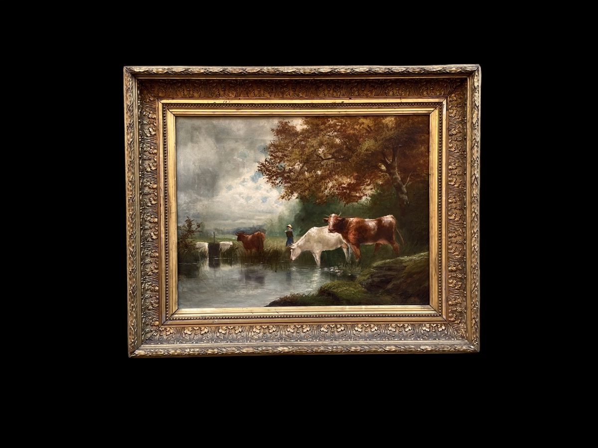 Ils Painting By Théodore Lévigne 