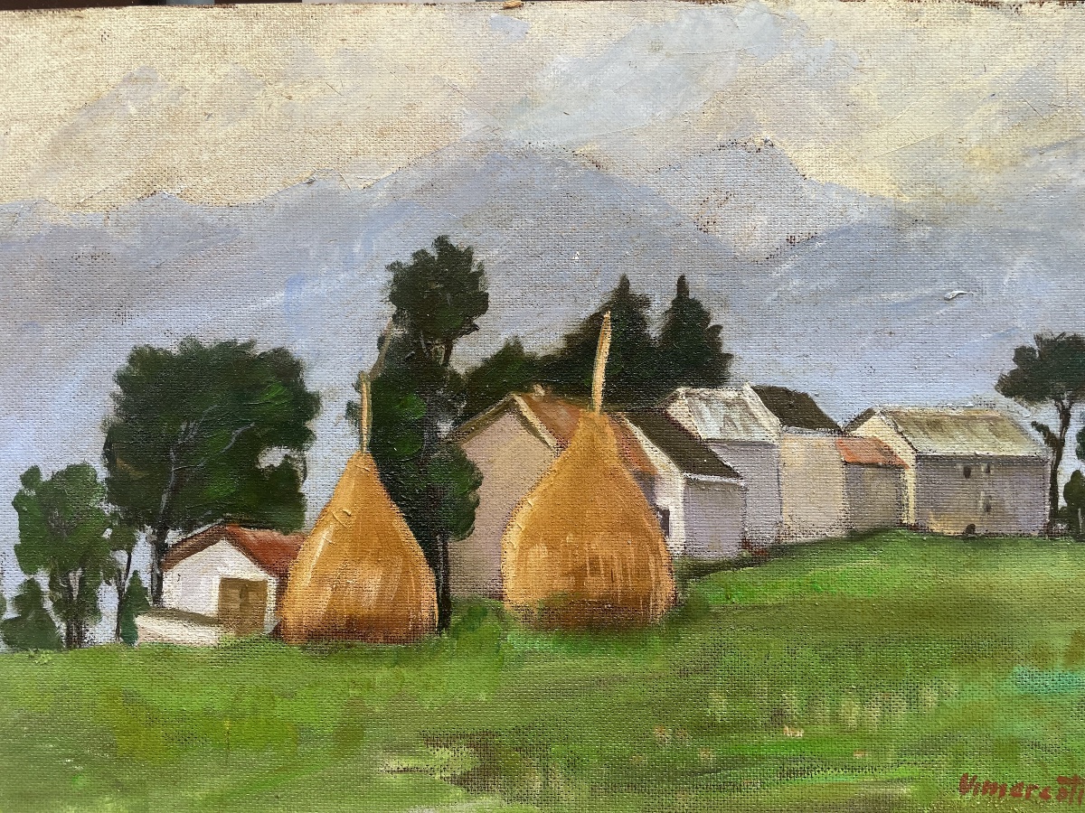 “haystacks”—a Landscape From Italy -photo-3