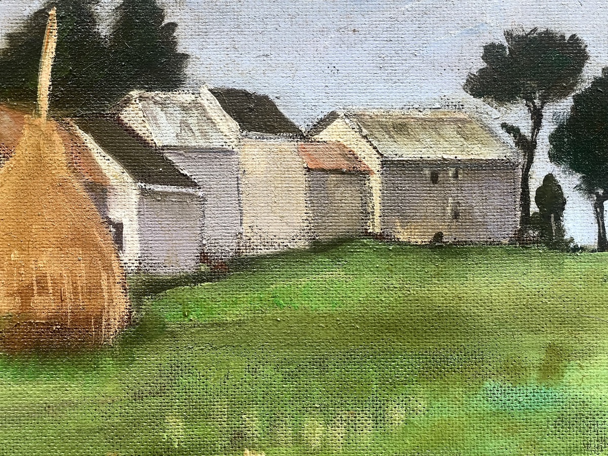 “haystacks”—a Landscape From Italy -photo-2