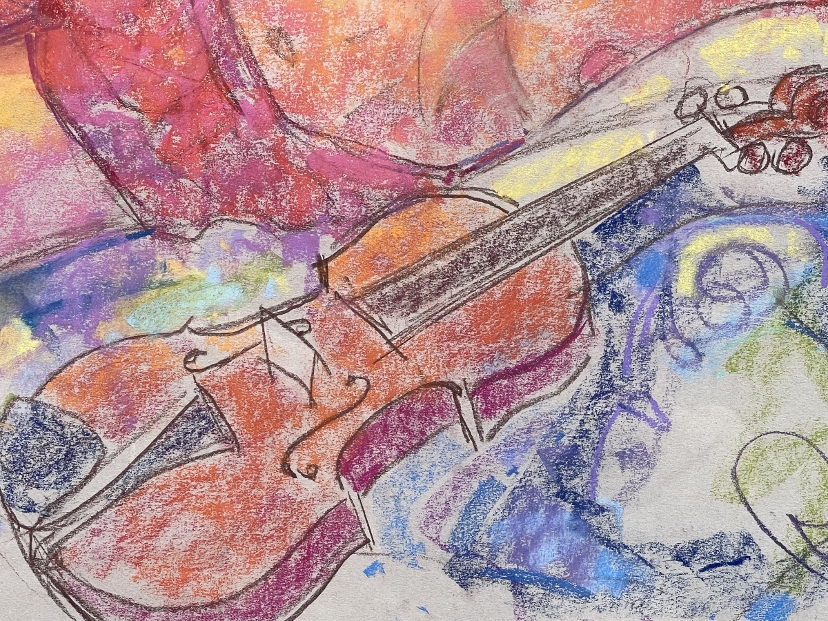 « Nu a violon » par Juan Raset-photo-3