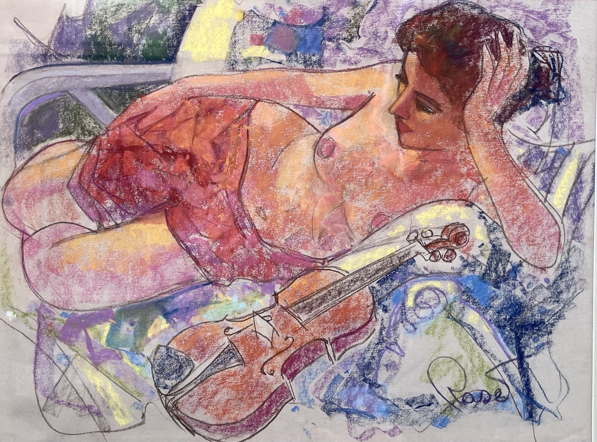 « Nu a violon » par Juan Raset-photo-4