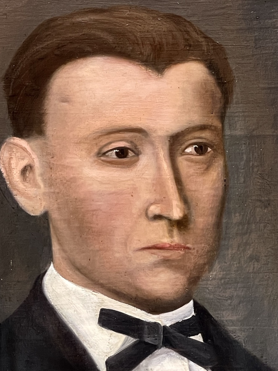 Portrait d’homme du XIX éme siècle -photo-2