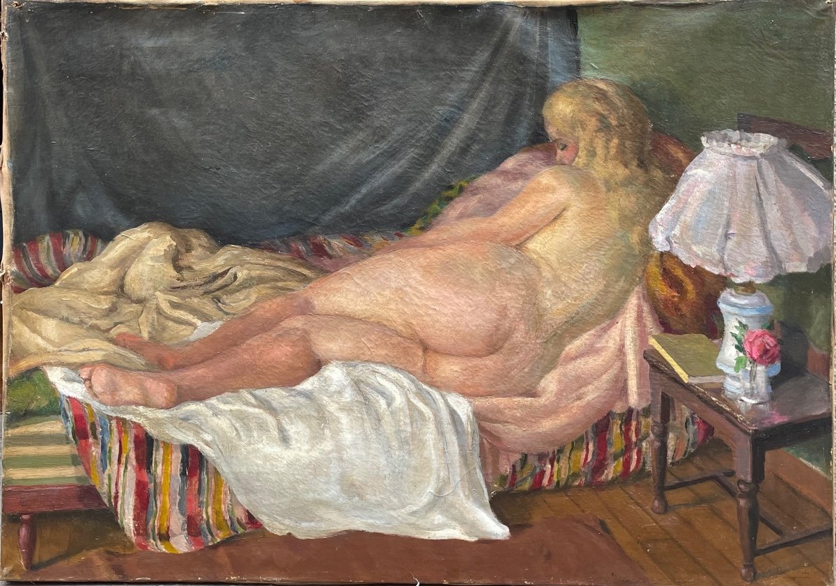 Odalisque By Serge Henri Moreau