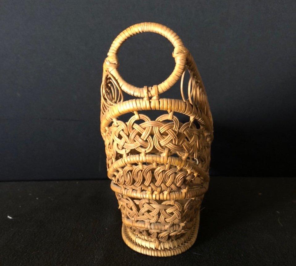 Wicker Bottle Holder-photo-2