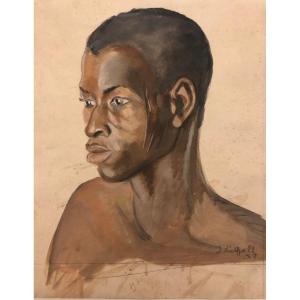 Portrait D’homme Africain 