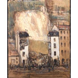 "clearance Of The Rue Tramassac In Lyon"