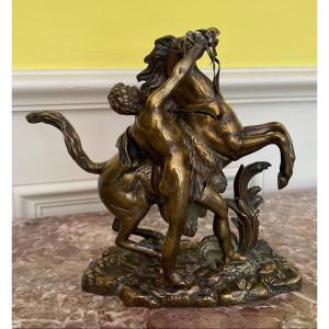 “horse Of Marly” In Bronze 