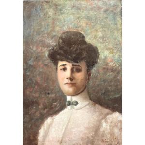Portrait Of An Elegant Woman