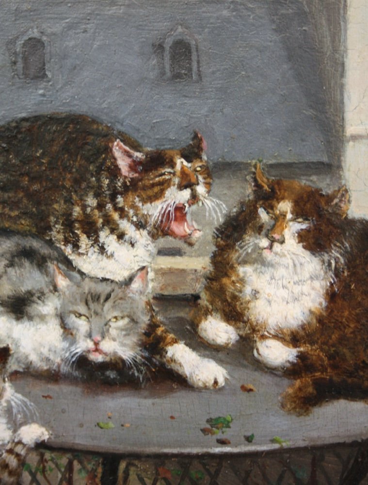 Donat Guillot (act. 1868 - 1880) Troubles dans la famille des chats-photo-3