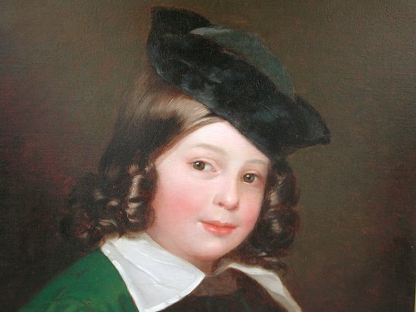 Anton Graff (1736-1813) attribué Portrait d'un enfant noble-photo-3