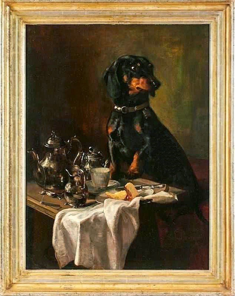 Voleur Aux Pieds Plats par  Gustav Rienäcker (allemand, 1861 - 1935)-photo-2