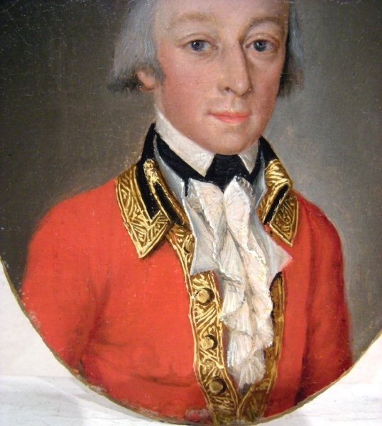 Anton Graff (allemand 1736 - 1813) Portrait du Comte Osterman, miniature sur ivory-photo-1