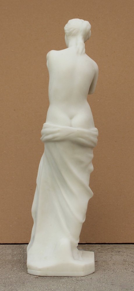 Italian, Early 20th Century, Marble Sculpture Of Venus Of Milos (aphrodite Of Milos)-photo-2