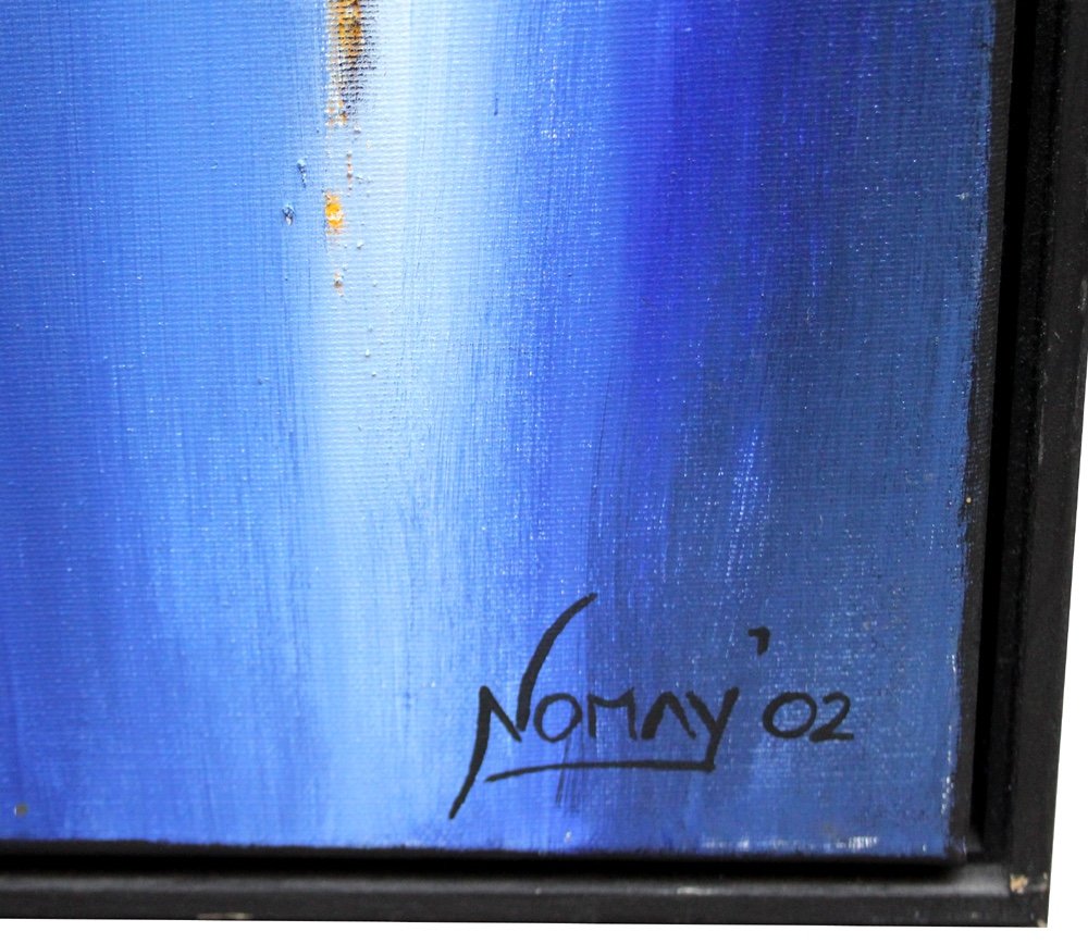 A Pair Of Abstract Compositions By Norbert Mayer - Nomay (austrian, Born 1966)-photo-3