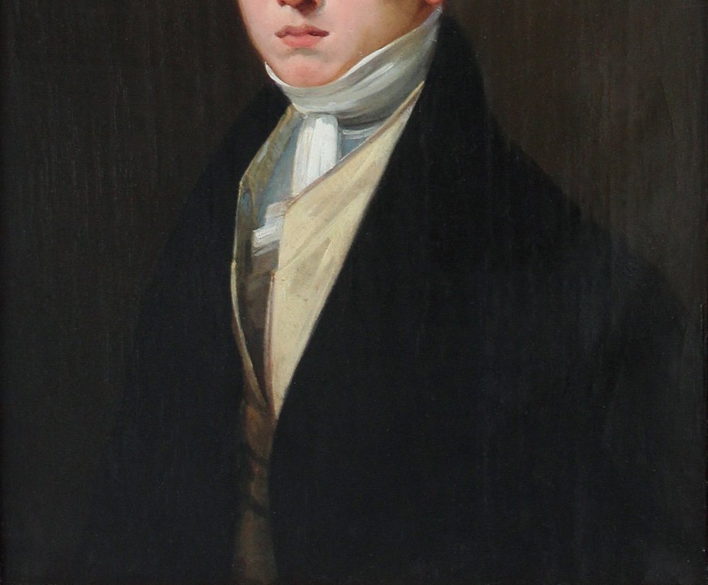 Portrait d'un jeune noble par Barbara Krafft (Iglau, 1764 - Bamberg, 1825), attr.-photo-4