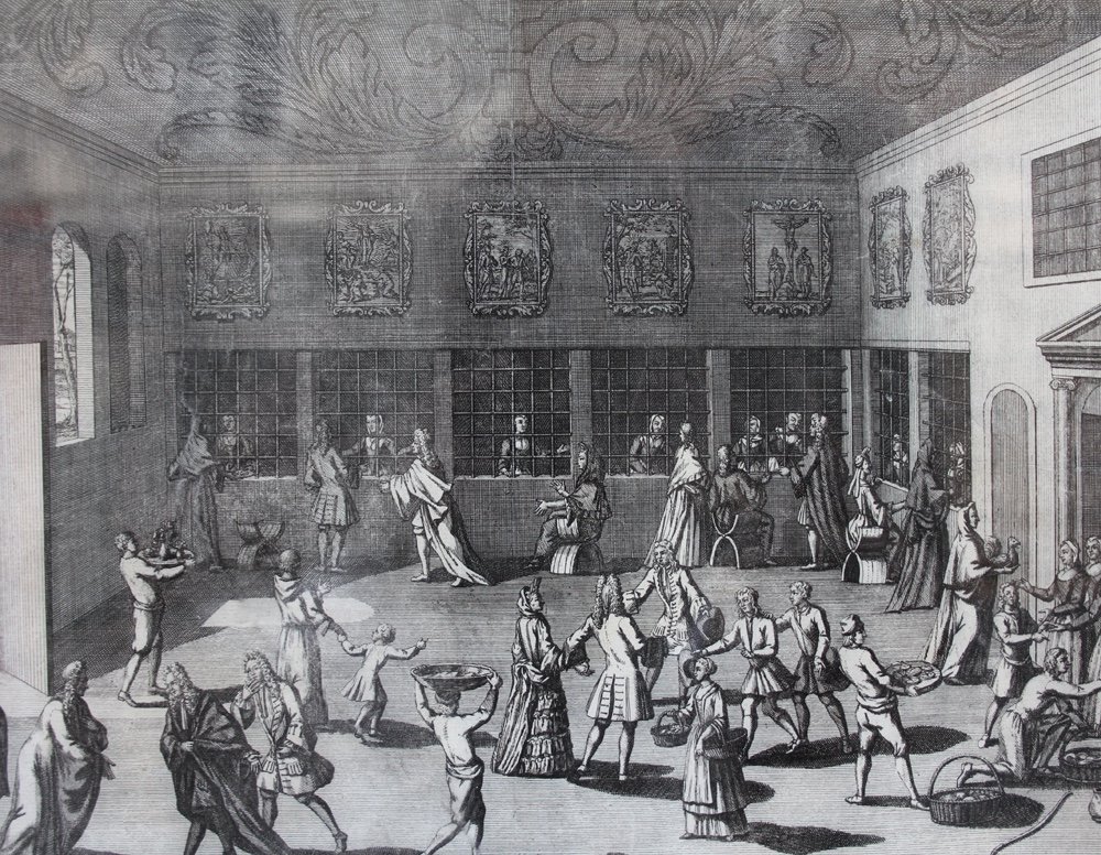 Pieter Van Der Aa (1659-1733)  Venise - San Lorenzo, XVIIIe Siècle-photo-3