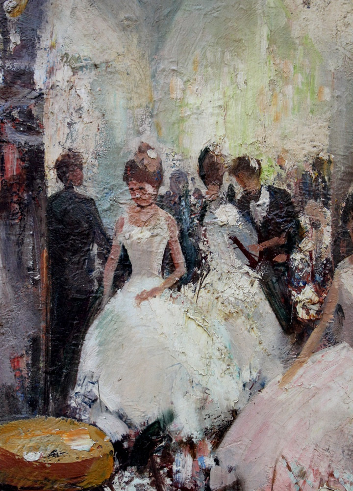 At The Ball By Heinz  Klaiberg ( School Of Paris, 1917-1995)-photo-1