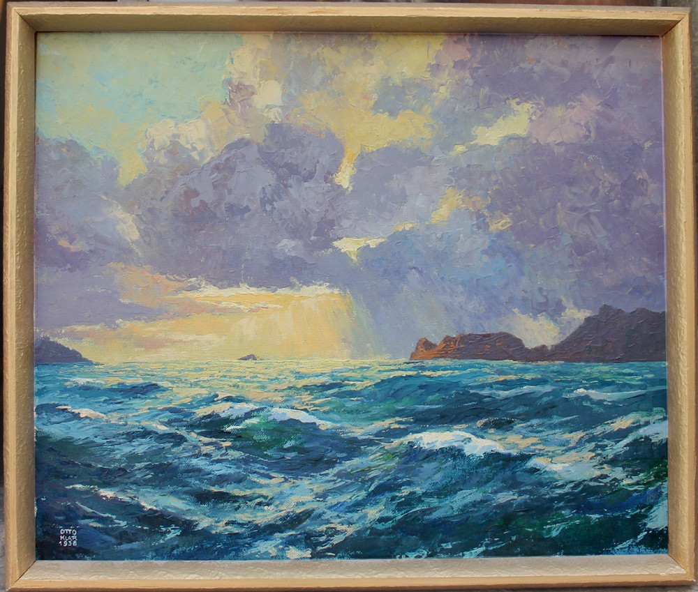 Otto Klar (austrian-south African, 1908-1994) Title: Seascape