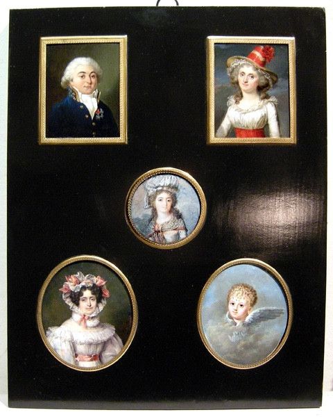 Daniel Saint (1789-1847) And Others, Family Of Count Marie-gabriel-f.-a. De Choiseul-gouffier 