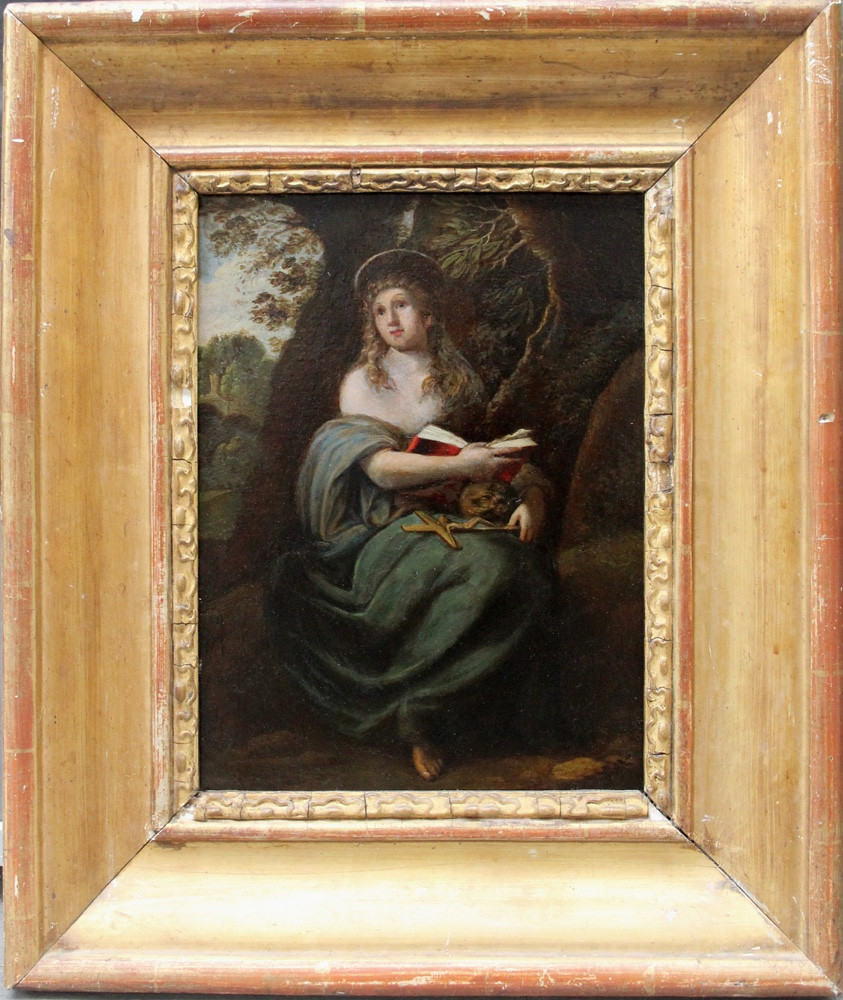 Saint Mary Magdalene By A Spanish Painter, 17th Century-photo-2